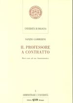 Il professore a contratto. Brevi note ad uso amministrativo
