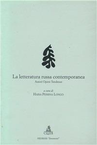 La letteratura russa contemporanea. Autori, opere, tendenze - copertina