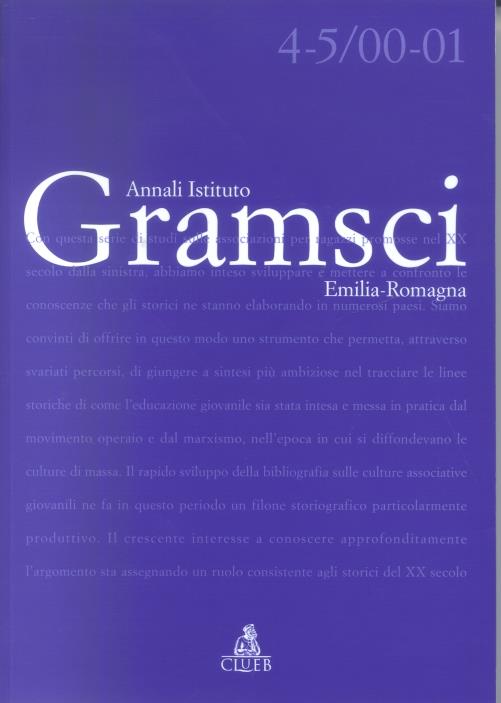 Annali dell'Istituto Gramsci Emilia Romagna (2000-2001) - copertina