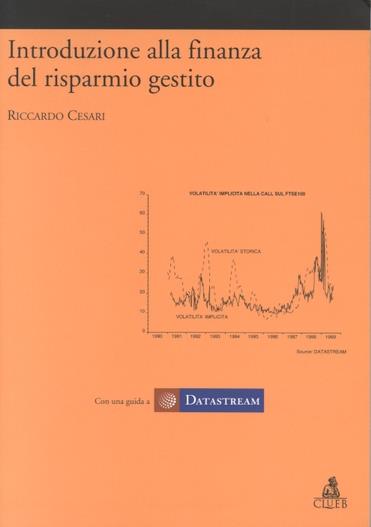 Introduzione alla finanza del risparmio gestito - Riccardo Cesari - copertina