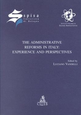 The administrative reforms in Italy: experience and perspectives - copertina