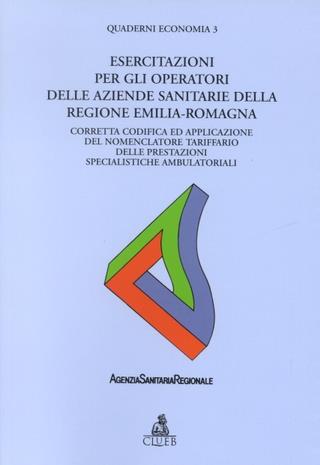 Esercitazioni per gli operatori delle aziende sanitarie della Regione Emilia Romagna - copertina