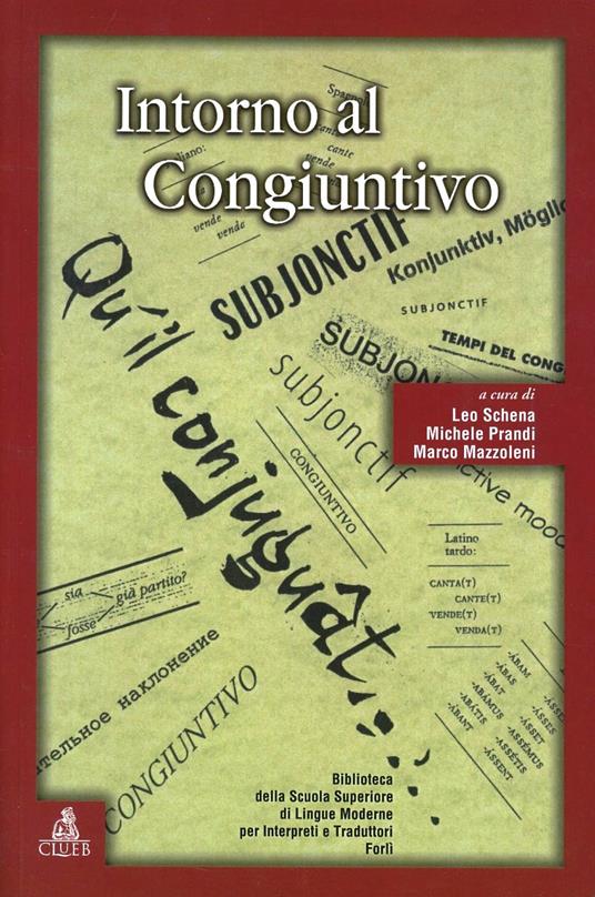 Intorno al congiuntivo - copertina