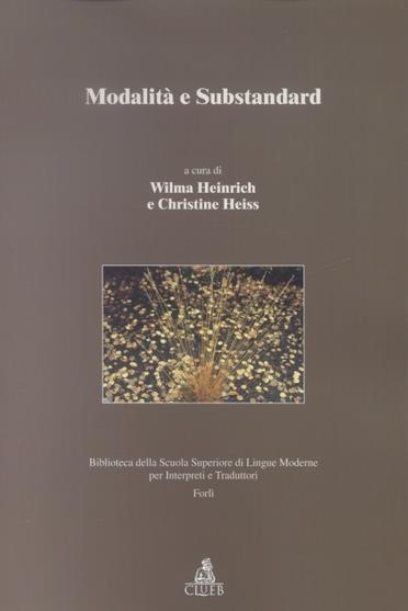 Modalità e substandard - copertina