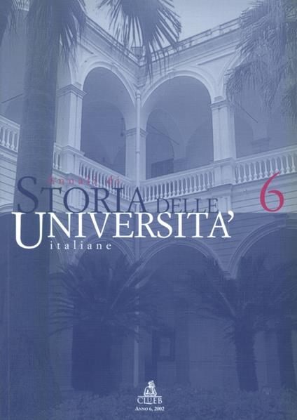 Annali di storia delle università italiane. Vol. 6 - copertina