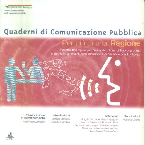 Per più di una regione. Incontro tra regioni per condividere linee di lavoro, progetti... - copertina