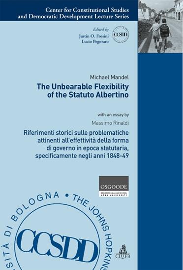 The unbearable flexibility of the Statuto albertino - Michael Mandel,Massimo Rinaldi - copertina