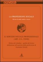 La professione sociale (2006). Vol. 1
