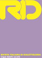 RID. Rivista italiana di dialettologia. Vol. 30