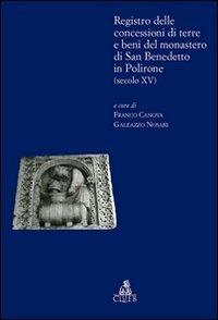 Registro delle concessioni di terre e beni del monastero di San Benedetto in Polirone (secolo XV) - copertina