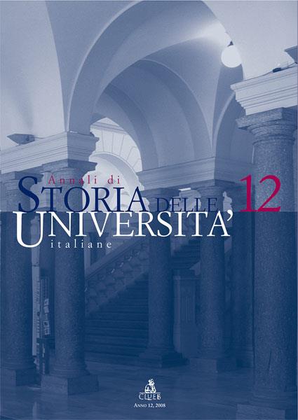 Annali di storia delle università italiane. Vol. 12 - copertina