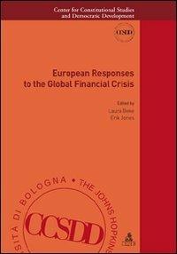 European responses to the global financial crisis - copertina
