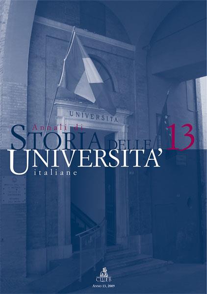 Annali di storia delle università italiane. Vol. 13 - copertina
