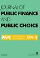 Journal of public finance and public choice. Economia delle scelte pubbliche 1999. Vol. 1 - Domenico Da Empoli - copertina
