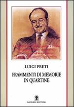 Frammenti di memorie in quartine