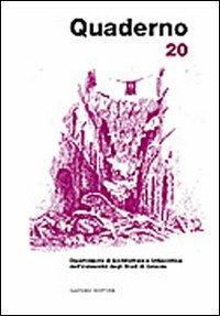 Quaderno del Dipartimento di architettura e urbanistica dell'Università degli studi di Catania. Vol. 20 - copertina