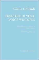 Finestre di voce-Voice windows. Ediz. bilingue