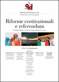 Quaderni dei democratici. Riforme costituzionali e referendum - Pierluigi Mantini - copertina