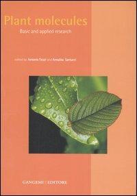 Plant molecules. Basic and applied research - copertina