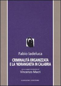 Criminalità organizzata e la 'Ndrangheta in Calabria - Fabio Iadeluca - copertina