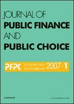 Journal of public finance and public choice