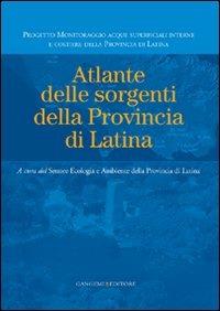 Atlante delle sorgenti della provincia di Latina - copertina