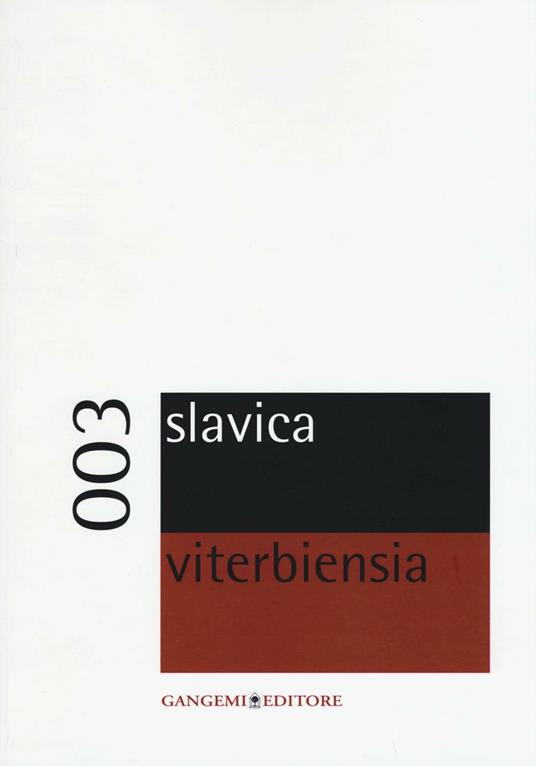 Slavica viterbiensia. Vol. 3 - copertina