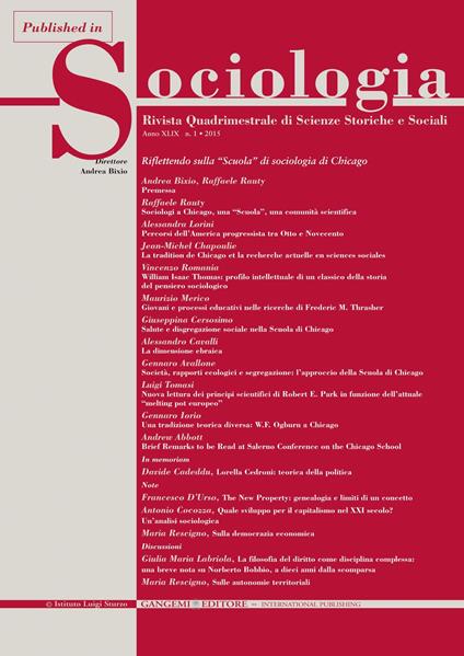 Sociologi a Chicago, una «scuola», una comunità scientifica - Raffaele Rauty - ebook