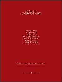 Un sabotatore: Giorgio Labò - copertina