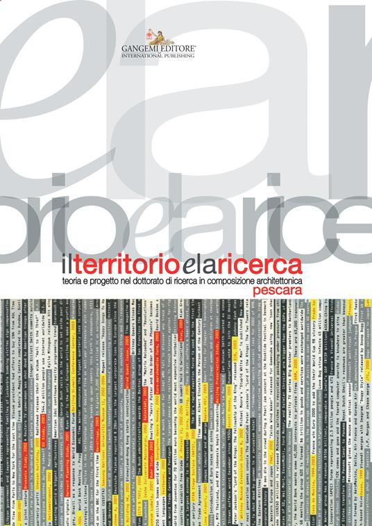 Il territorio e la ricerca. Teoria e progetto nel dottorato di ricerca in composizione architettonica - copertina