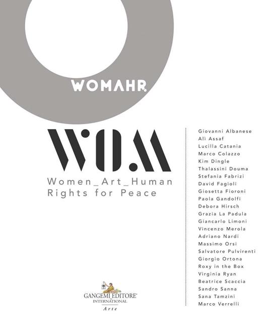 Womahr. Women art human rights for peace. Ediz. italiana e inglese - copertina