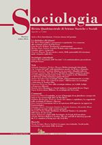 Sociologia. Rivista quadrimestrale di scienze storiche e sociali (2018). Vol. 1