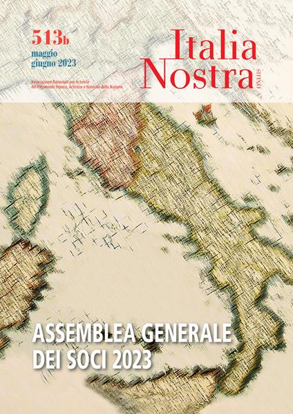 Italia nostra. Vol. 513B - copertina
