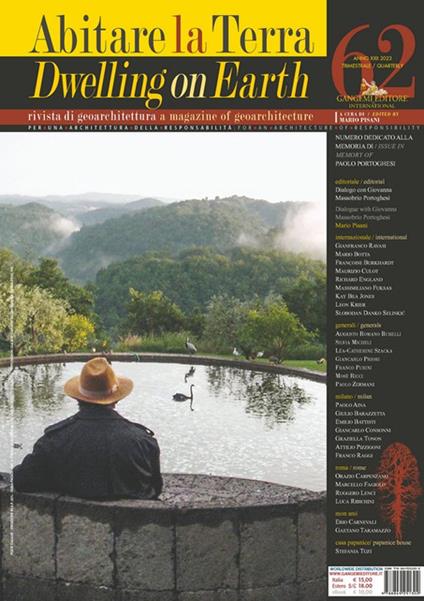 Abitare la terra-Dwelling on earth (2023). Vol. 63 - copertina
