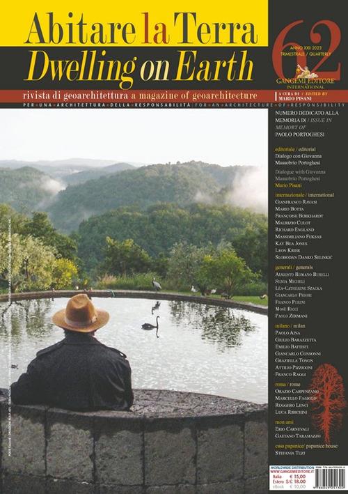 Abitare la terra-Dwelling on earth (2023). Vol. 63 - copertina