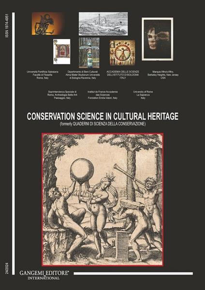 Conservation Science in Cultural Heritage (2024). Vol. 24 - copertina