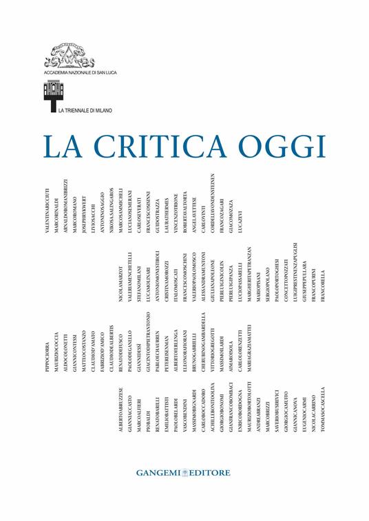 La critica oggi - Claudio De Albertis,Francesco Moschini,Franco Purini - ebook