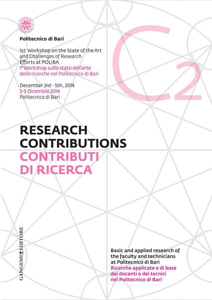 Contributi di Ricerca 2 - Research Contributions 2 - V.V.A.A.,Gregorio Andria,Pietro Camarda,Salvatore Nuzzo - ebook