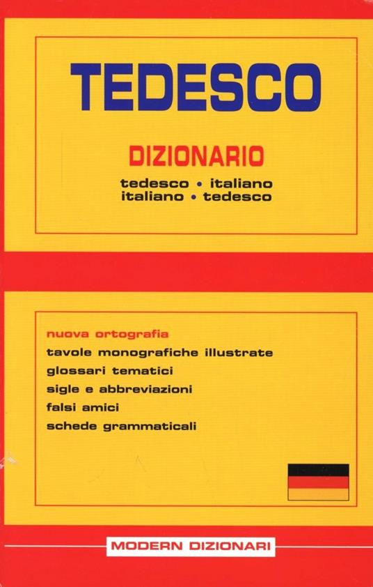 Dizionario tedesco-italiano e italiano-tedesco - copertina