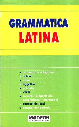 Grammatica latina - copertina