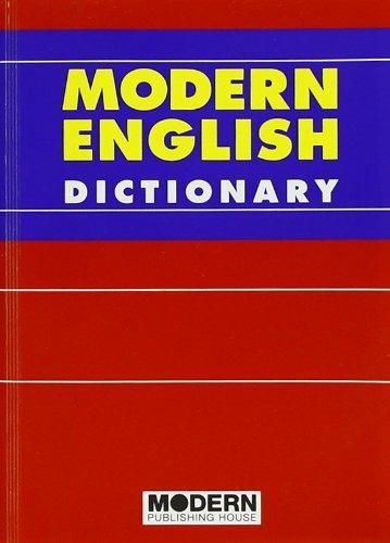 Modern English Dictionary - copertina