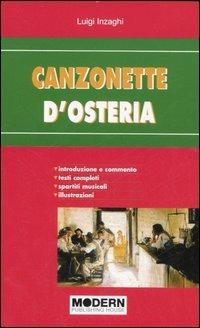 Canzonette d'osteria - Luigi Inzaghi - copertina