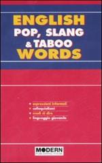 English pop, slang & taboo words