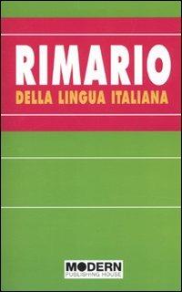 Rimario della lingua italiana - Rosalia Mariani - copertina