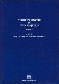 Studi in onore di Ugo Majello - copertina