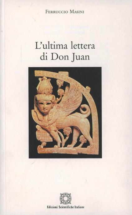 L'ultima lettera di Don Juan - Ferruccio Masini - copertina