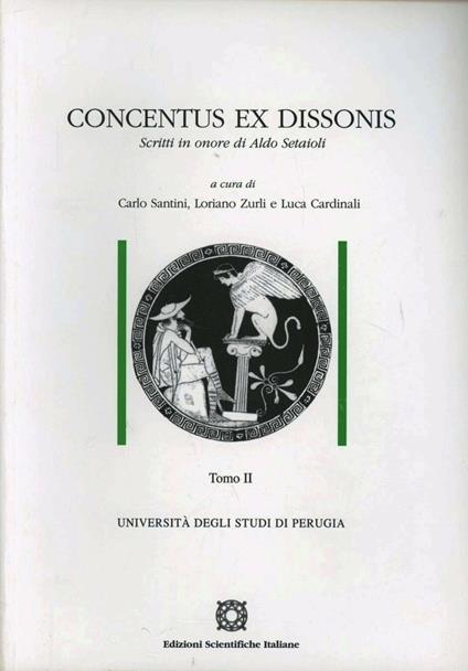 Concentus ex dissonis - copertina