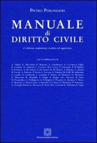 Manuale di diritto civile - Pietro Perlingieri - copertina