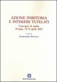 Azione inibitoria e interessi tutelati - copertina