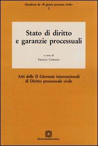 Stato di diritto e garanzie processuali - copertina